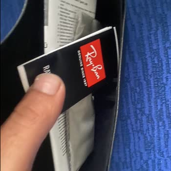 Rayban Gözlük Kutusu Boş Geldi