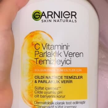 Garnier C Vitaminli Parlaklık Veren Temizleyici