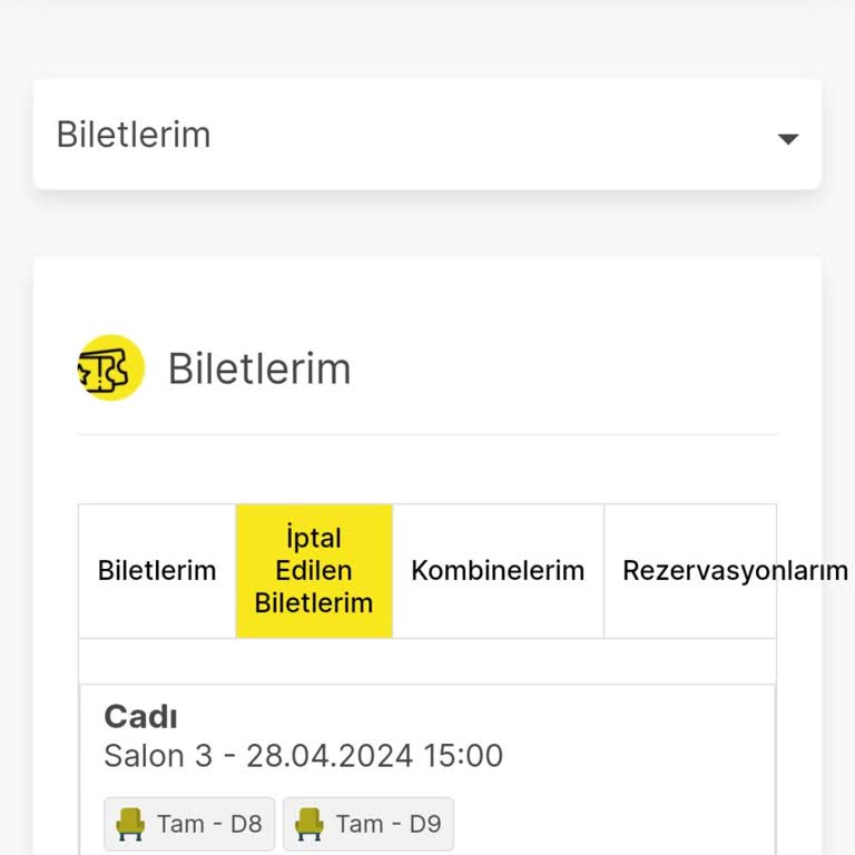 Biletinial.com Para İadesi Yapılmadı
