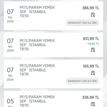 Param/Trendyol Hesaptan Para Çalınması