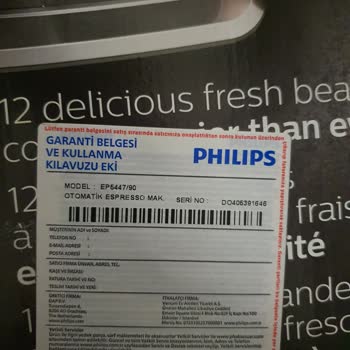 PHILIPS Ev Aletleri Philips EP5447 Tam Otomatik Kahve Makinesi Lattego Aparatı Kırılması