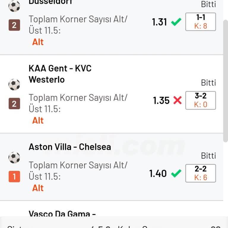 misli Kuponumda Tutan Maçı Kaybetti Gösterdiler