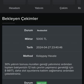 Betturkey Sitesinin Yanlışları Para Ödememek Adına