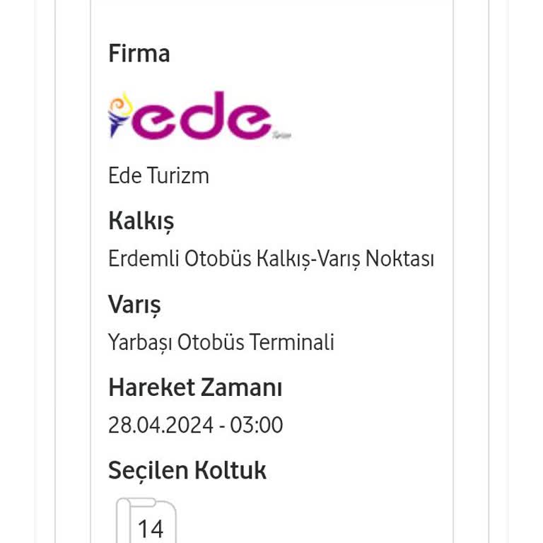 Ede Turizm Sorumsuz Ve Saygısız Çalışan Yüzünden Mağduriyet.