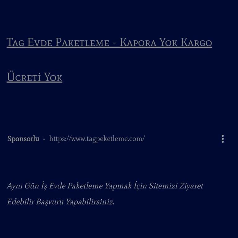 Evde Paketleme Türkiye Kişisel Bilgilerimin İzinsiz Kullanımına Karşı Önleyici Şikayet