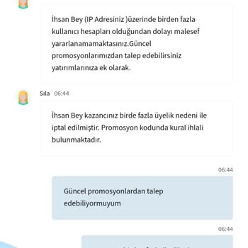 Efesbetcasino Efesbet Aynı IP Bahanesi İle Ödeme Yapmıyor.