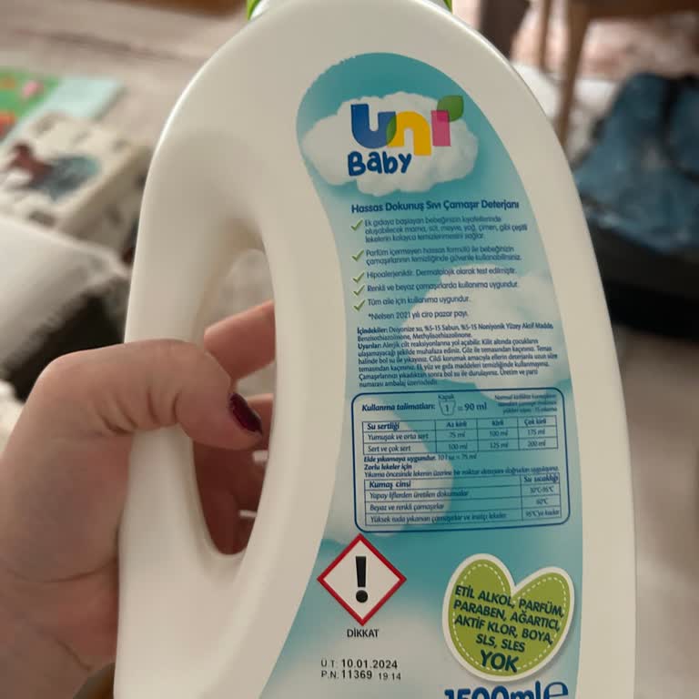 Uni Baby Balik Kokulu Deterjan