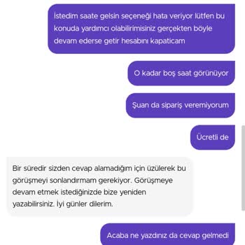 Getir Büyük Sipariş Verememe Sorunu
