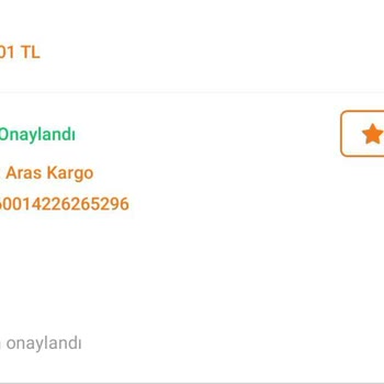 Trendyol'da 1 Aydır Gelmeyen Ürünüm.