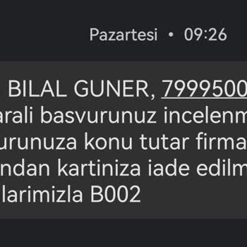 VakıfBank Ücret İadesini Yapmıyor