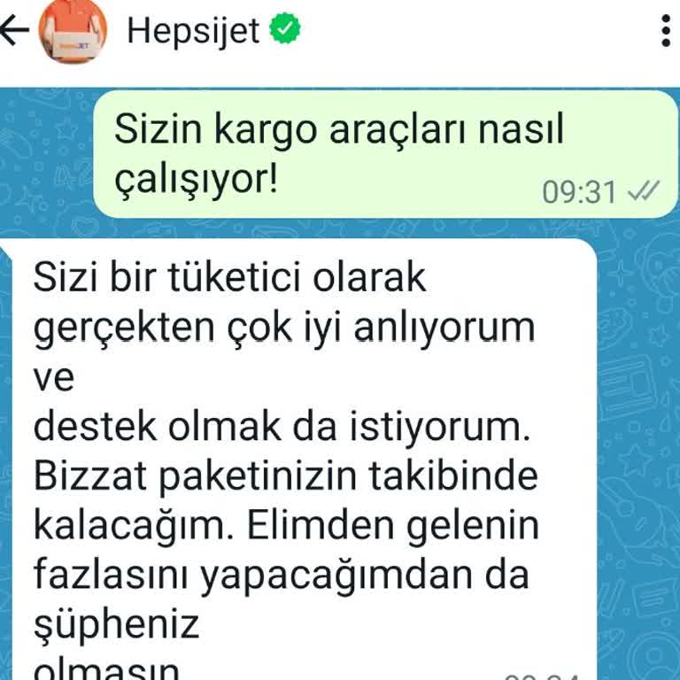 Hepsijet Zamanında Teslimat Yapamama Ve Oyalama