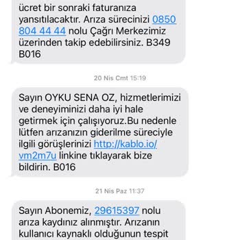 TÜRKSAT Kablo Net İnternet Kesintisi Ve Ekip Yönlendirmemesi