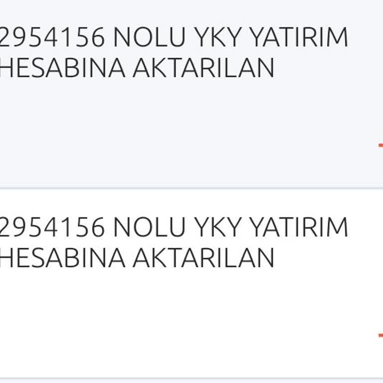 Yapı Kredi Bankası Yky Aktarılan Adı Altında Çekilen Kesinti