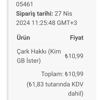 Kim GB İster Para Ödedim Oyun Vermedi?