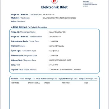 Personel Hatasından Dolayı Ajet 2 Bilet Sattı Bana