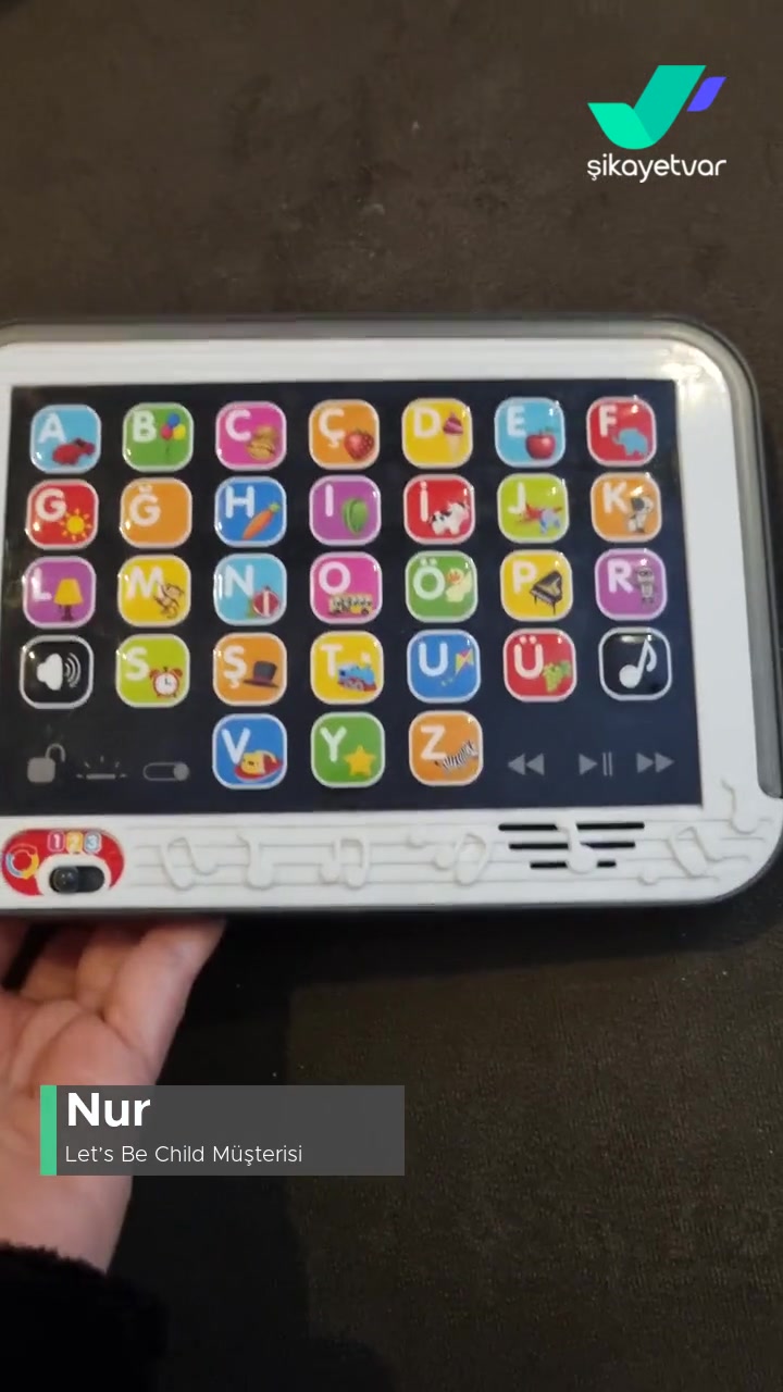 Let’s Be Child İlk Tabletim Bozuk Ve Pil Kısmı Erimiş! videonun kapak resmi