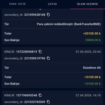 Milosbet Hesabımdan Para Silindi