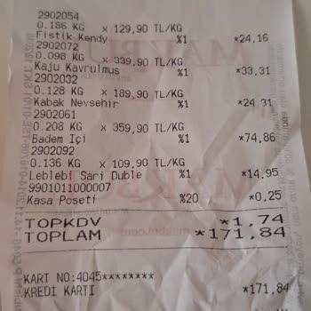 Makbul Fıstığın İçinden Çıkan Bilya