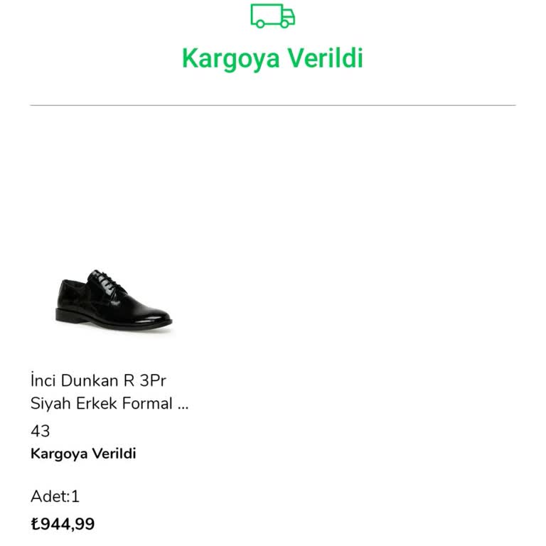 Çetinkaya Giyim Kargo Sorunsalı