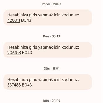 Alotell Akar Telekom Bilgim Dışında Gelen Kodlar