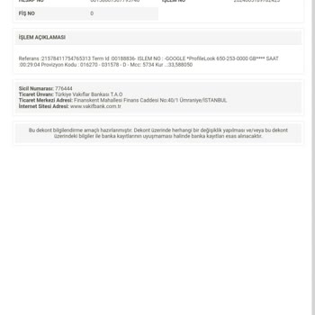 Google Play Hesaptan Para Çekilmesi.