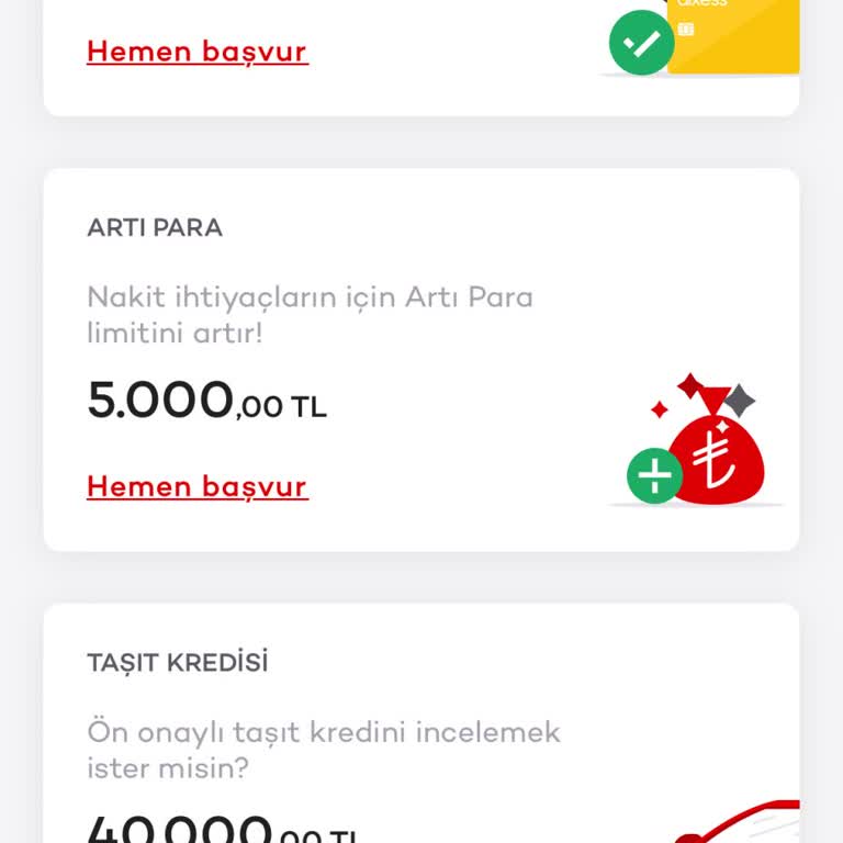 Akbank Senin İçin Öneriler