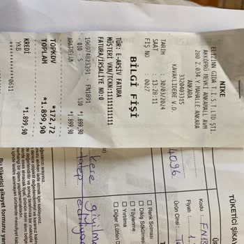 Nike Kalitesiz Ürün İade Talebini Reddetti