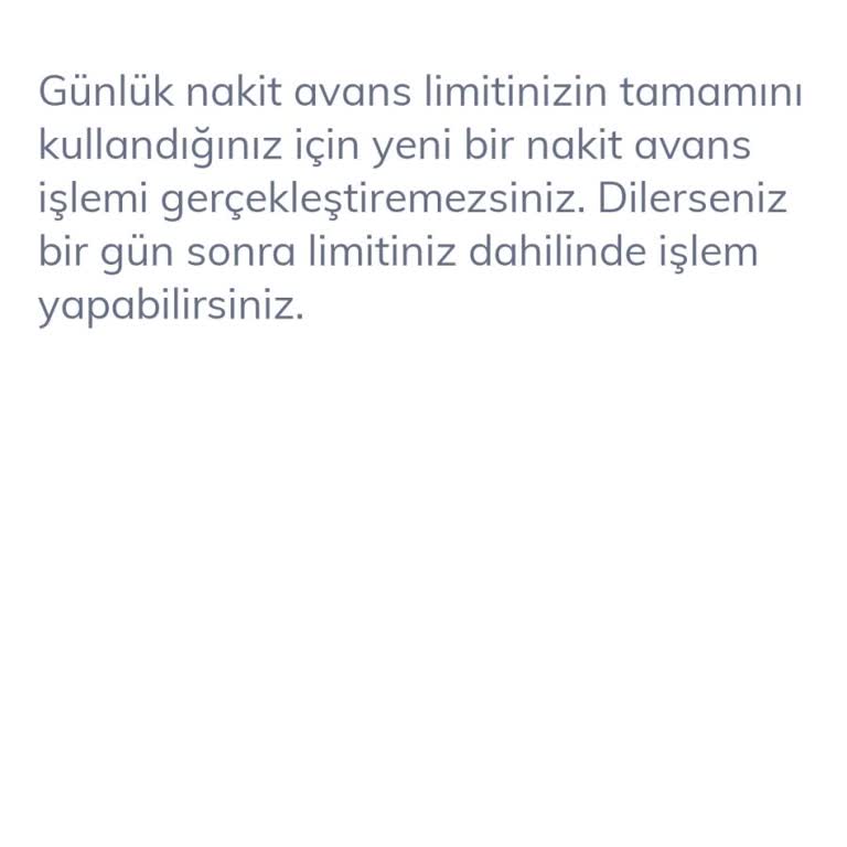 QNB Finansbank Taksitli Nakit Avans