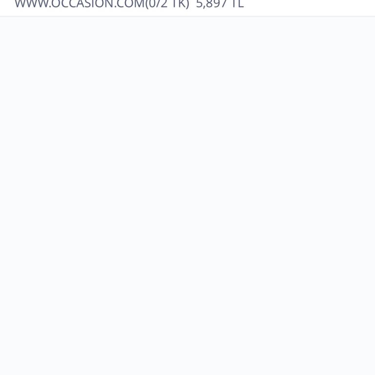 Occasion App Uygulamasının Sorumsuzluğu!