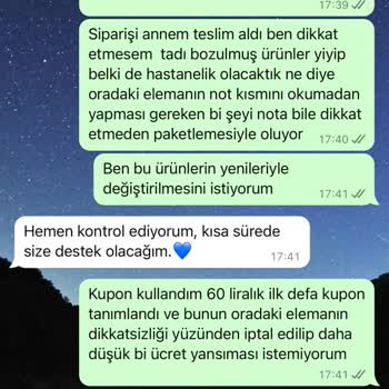 A101 İn 60 Lira Kupon Mesajı Gönderip 57 Lirasını Geri Alması