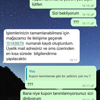 A101 İn 60 Lira Kupon Mesajı Gönderip 57 Lirasını Geri Alması