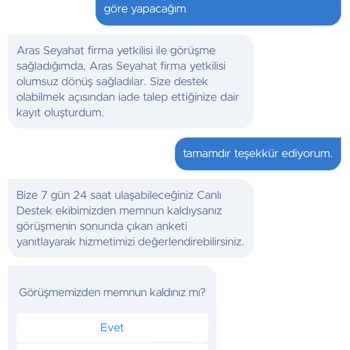 Aras Seyahat Şikayet Var!