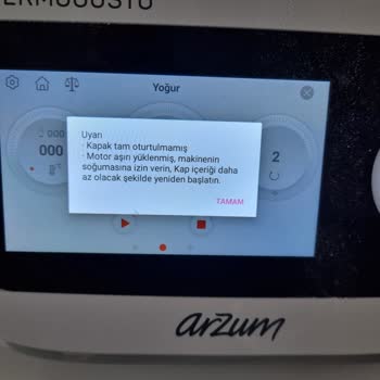 Arzum Thermo Gusto Mağduriyeti