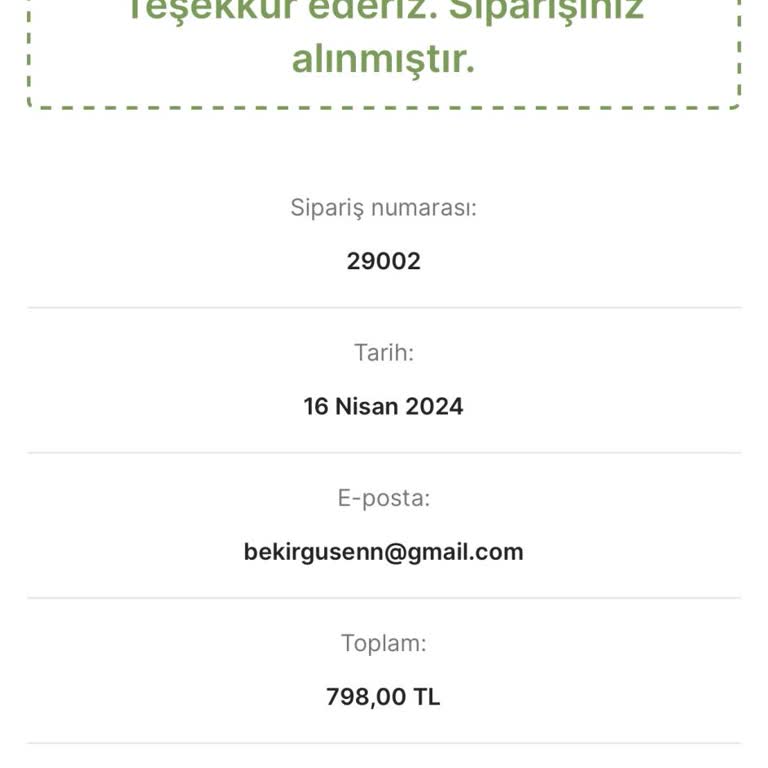 Yerlimarkt.com Yerlimrket.com Parayı Alıp Siparişi Göndermeme Sorunu