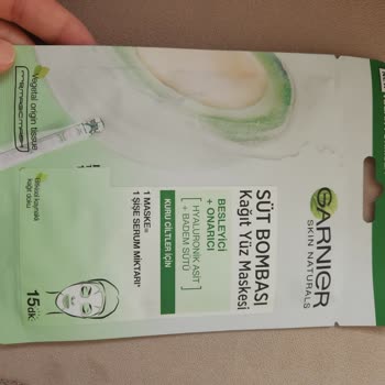 Garnier Son Kullanma Tarihi Silinmiş Maske Sorunu