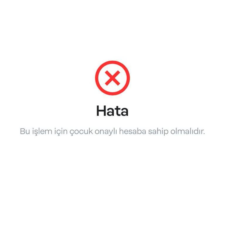 Papara Veli Onayı Hatası