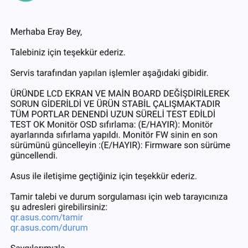 Gaming.gen.tr - Asus SMS İnfocomm - Yurtiçi Kargo Mağduriyetim
