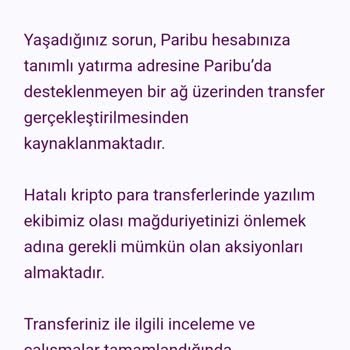 Paribu Teknoloji İle Çözmek Yerine Coine Konması