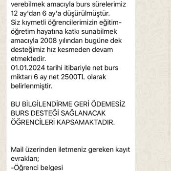 Burs Vaadiyle Dolandırıcılık Burs Vaadiyle Dolandırıldım