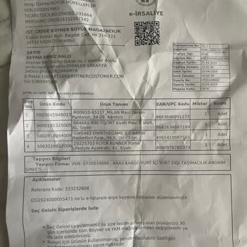 Boyner Eve Sipariş Mağduriyeti!