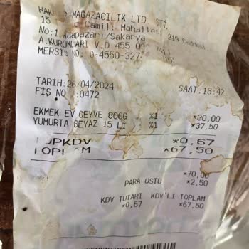 Hakmar Gıda Küflenmiş Ekmek Hayal Kırıklığı