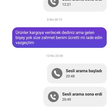 Feray Home Ücreti Aldı Ama Ürün Göndermedi