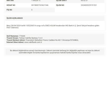 28.04 Tarihinde Bankadan Havale İle Bets10 Hesabıma Para Attım Geçmedi