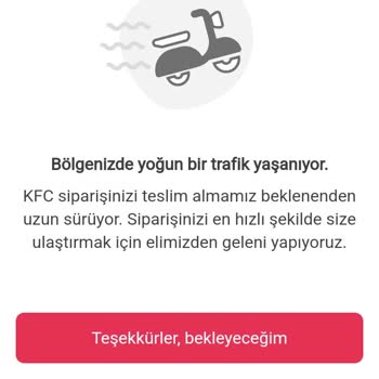 Yemeksepeti KFC Sabah Sipariş Verin Akşam Gelsin