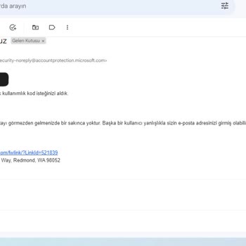 Microsoft Habersiz Kod Göndermesi