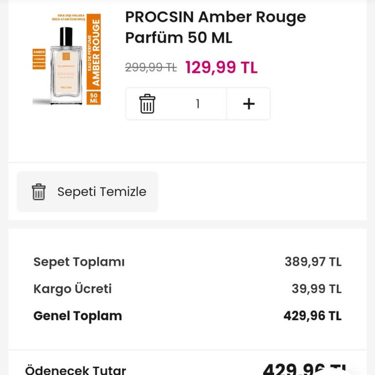 Procsin Kargo Ücretinde Çifte Standart!