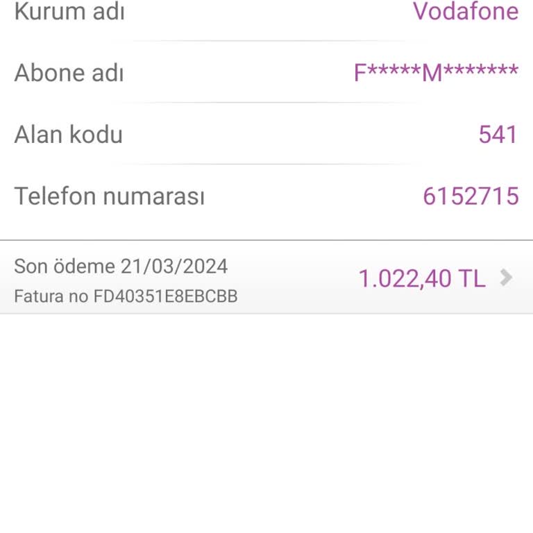 Vodafone Haksız Yere Cayma Bedeli Çıkartıldı