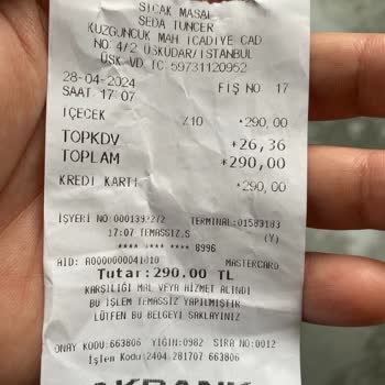 Sıcak Masal Coffee (Kuzguncuk) Berbat Bir Müşteri Memnuniyeti!