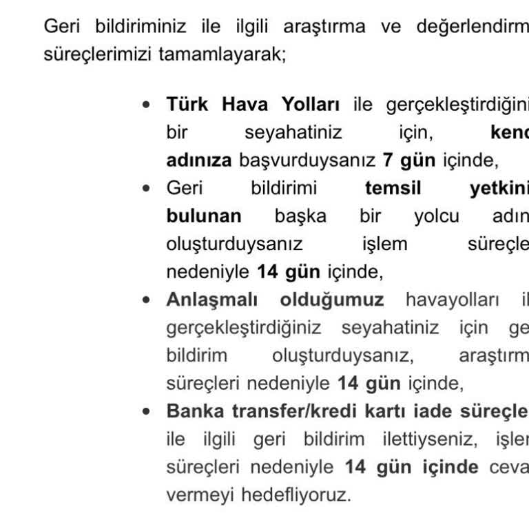 THY Gönüllü Yolcu Tazminat