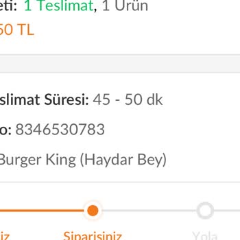 Burger King Trendyol Burger İletişime Geçemiyor Yemek Siparişim Ne Durumda?